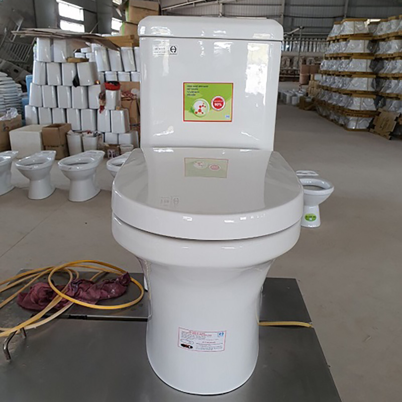 Bồn cầu liền khối Minh Long KL09 2 chế độ xả bon cau 1 khoi minh long kl09 hai nhan 4