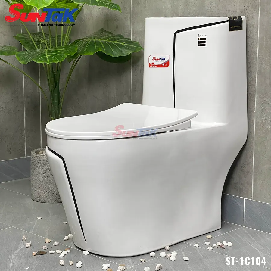 Bồn Cầu một Khối Suntak ST-1C104