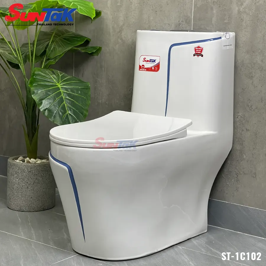 Bồn Cầu Liền Khối Suntak ST-1C102