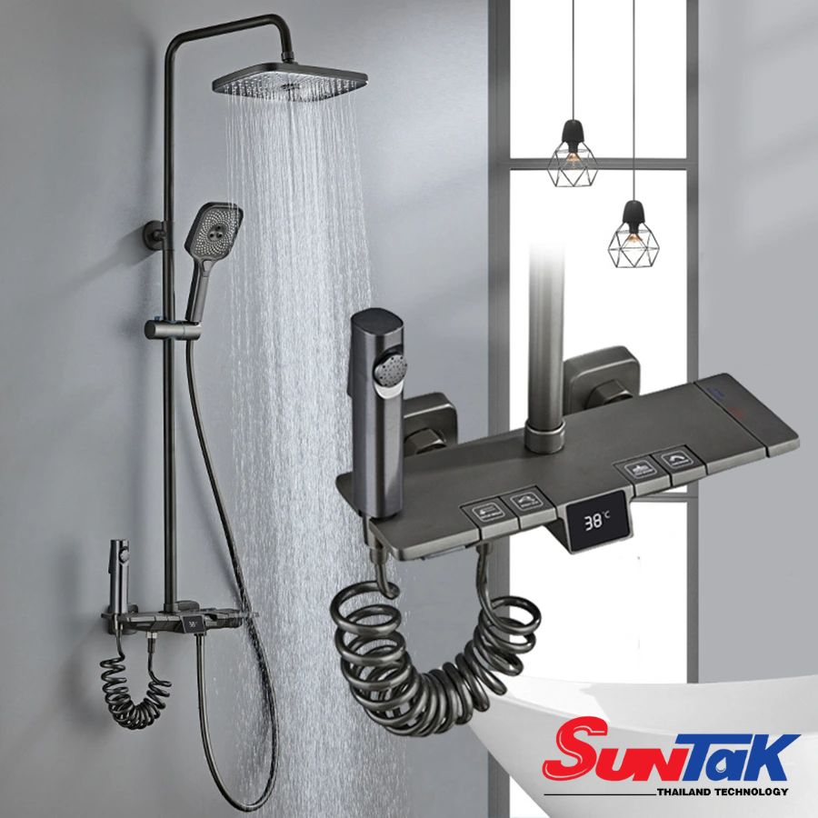 Sen Cây Phím Đàn Màn Hình LED Hiển Thị Nhiệt Độ Suntak ST-SC50