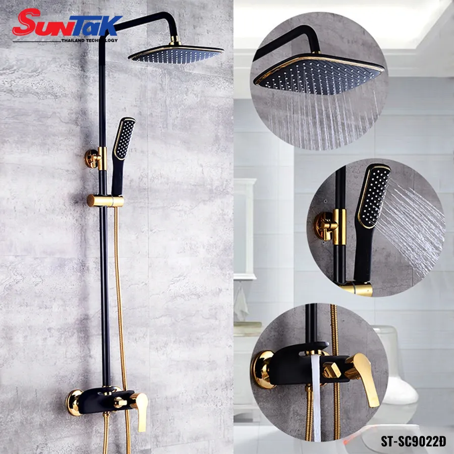 Sen Cây Tắm Đứng Nóng Lạnh Đồng Thau Suntak ST-SC9022Đ