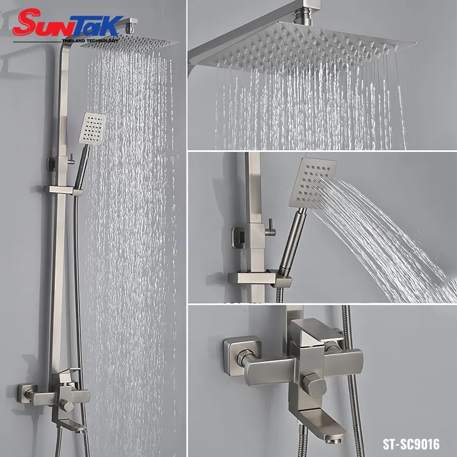Sen Cây Tắm Đứng Nóng Lanh Inox 304 Suntak ST-SC9016