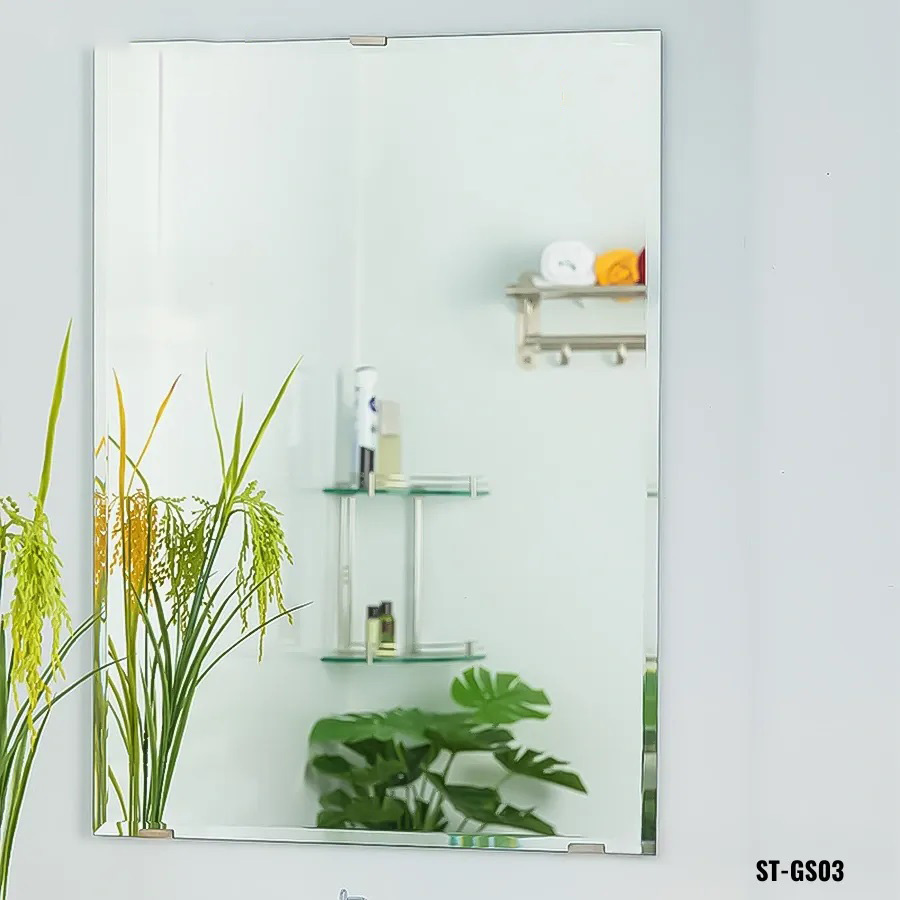 Gương Soi phòng tắm Treo Tường Hình Chữ Nhật ST-GS03