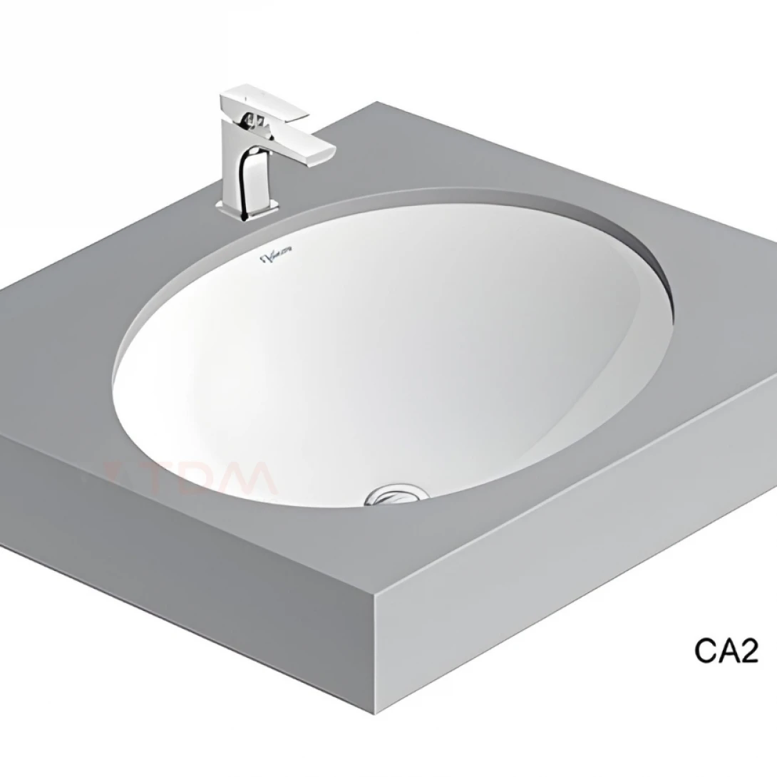 Chậu Rửa Mặt  Âm Bàn Lavabo Viglacera CA2