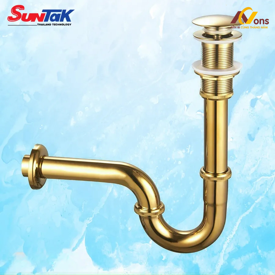 Bộ Xả Lavabo Bằng Đồng ST-XLB-01V