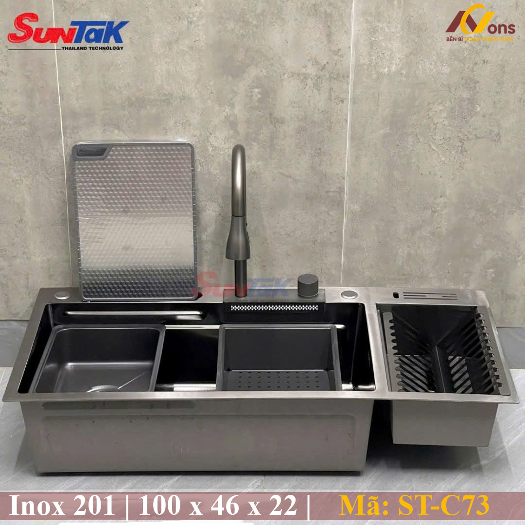 Chậu Rửa Chén 2 Hộc ST-C73