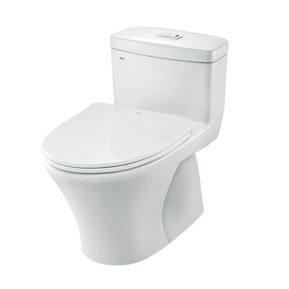Bồn Cầu INAX AC-900VRN-2 (AC900VRN-2) 1 Khối Aqua Ceramic Nắp