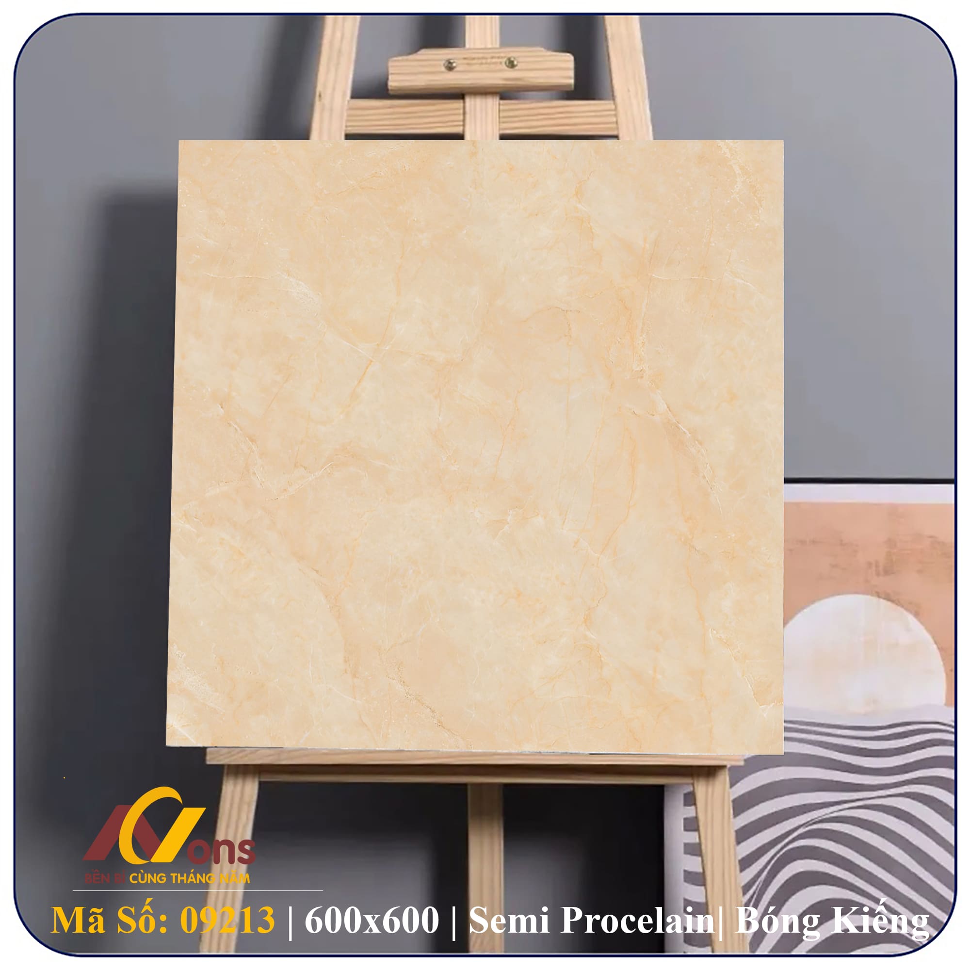 Gạch Ốp Lát 600×600 Prime 09213 Gạch Prime Chính Hãng