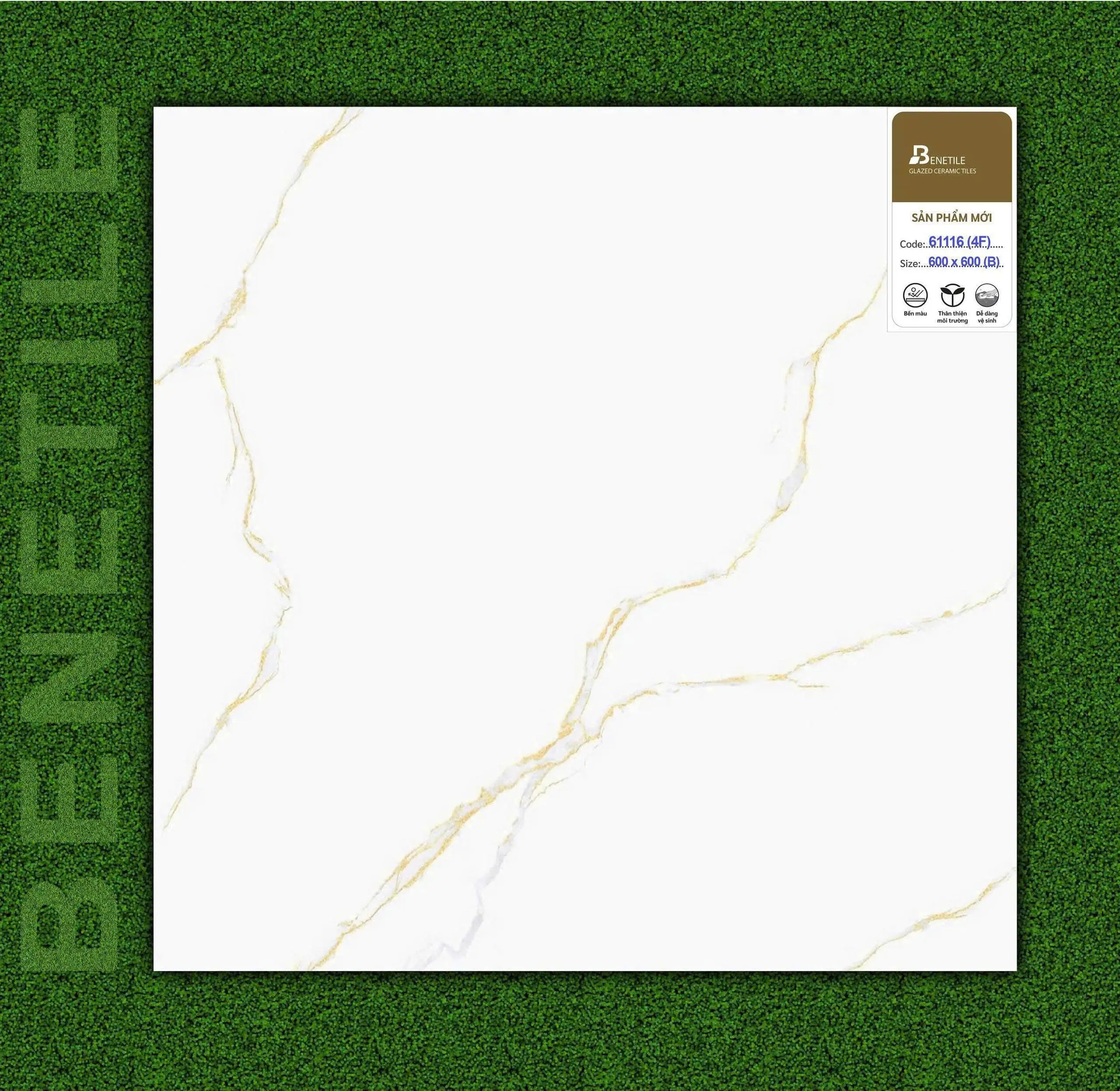 Gạch Ốp Lát 600×600 Prime 61116 Men Bóng Benetile | Gạch Ceramic Chính Hãng gach op lat 60x60 prime 61116 4