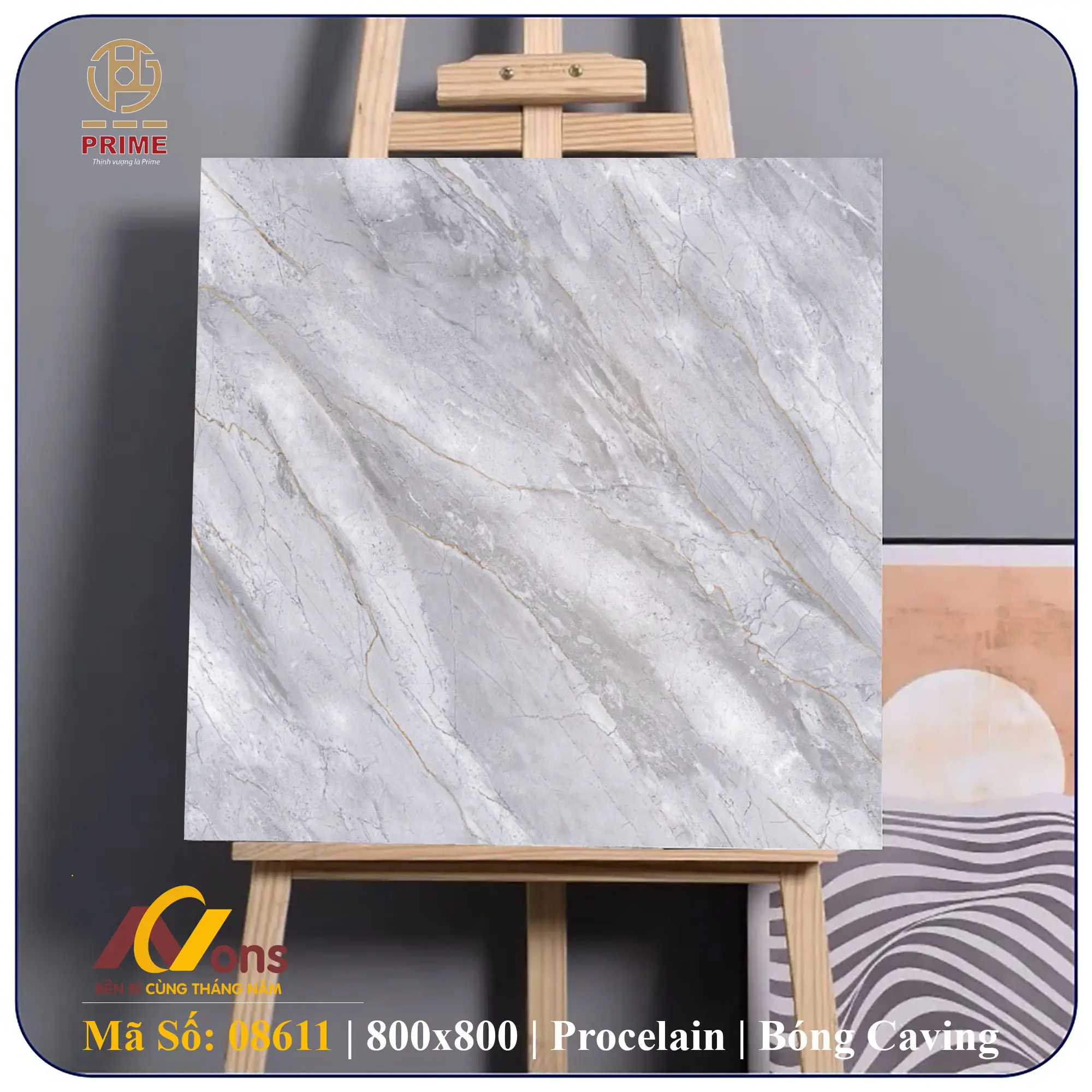 Gạch Lát Nền 800×800 Prime 08611
