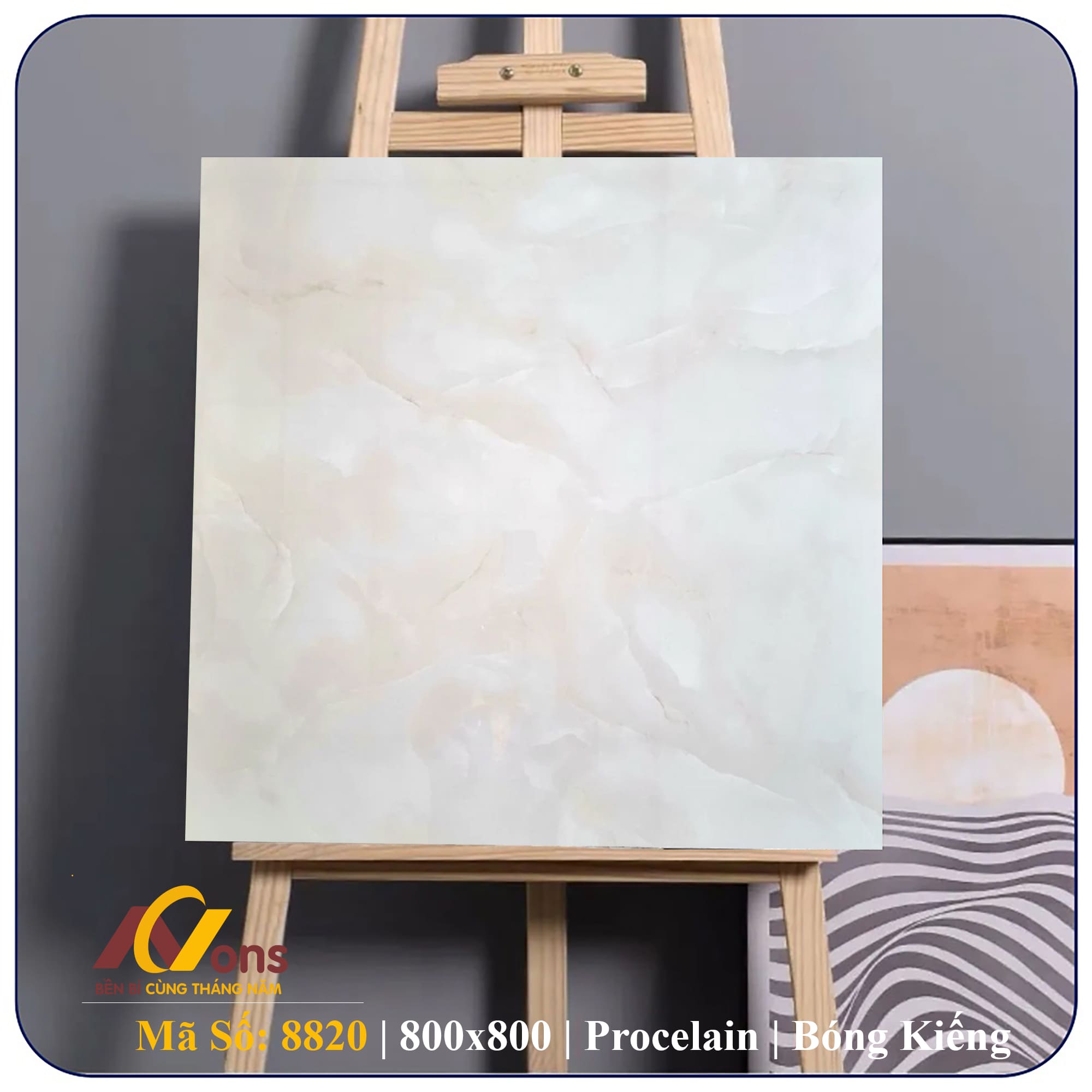 Gạch Ốp Lát 800x800 Prime 8820 | Gạch Porcelain Cao Cấp Chính Hãng