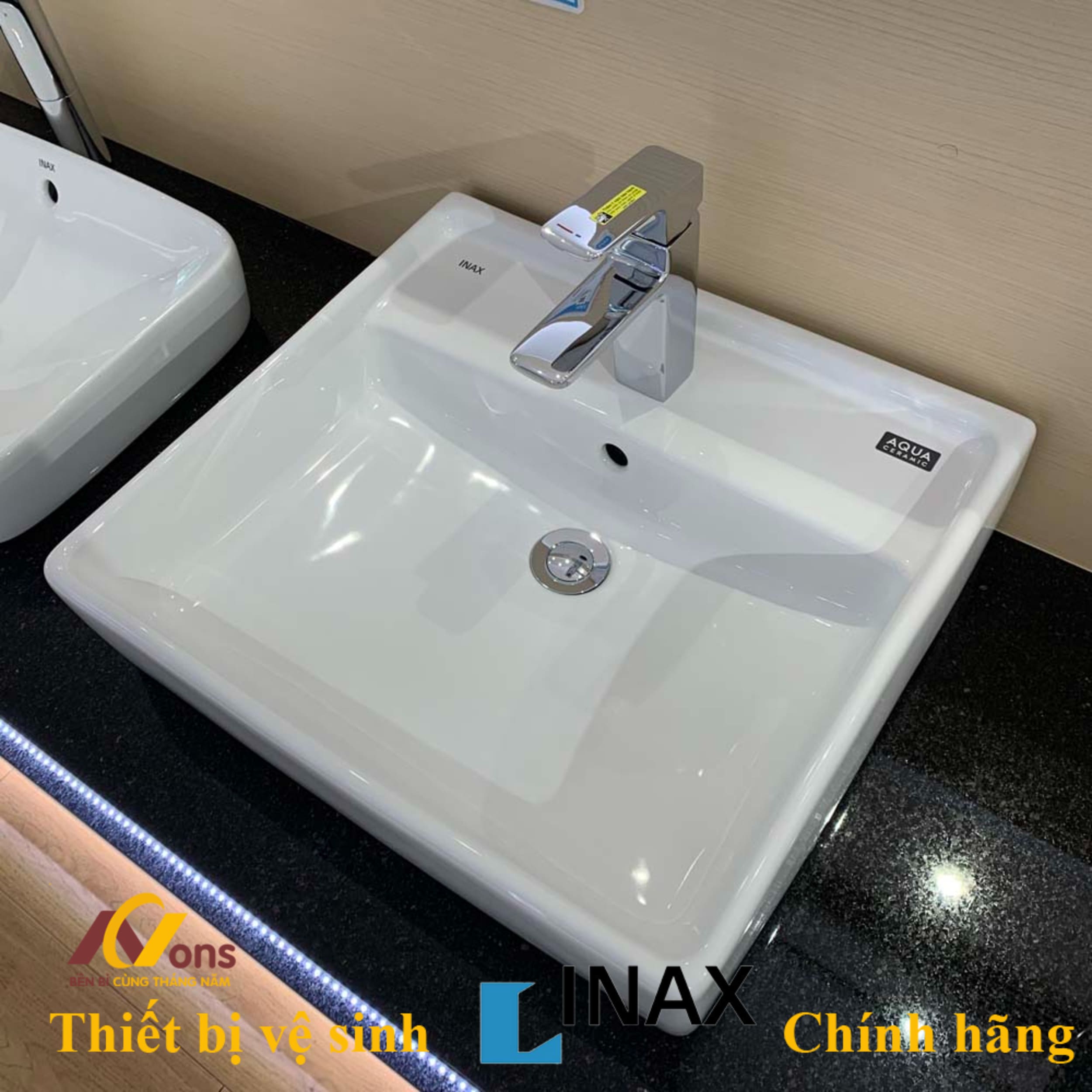 Chậu Lavabo Inax AL-293V (AL293V) Đặt Bàn | Lavabo Inax chính hãng chau lavabo inax al 293v 4