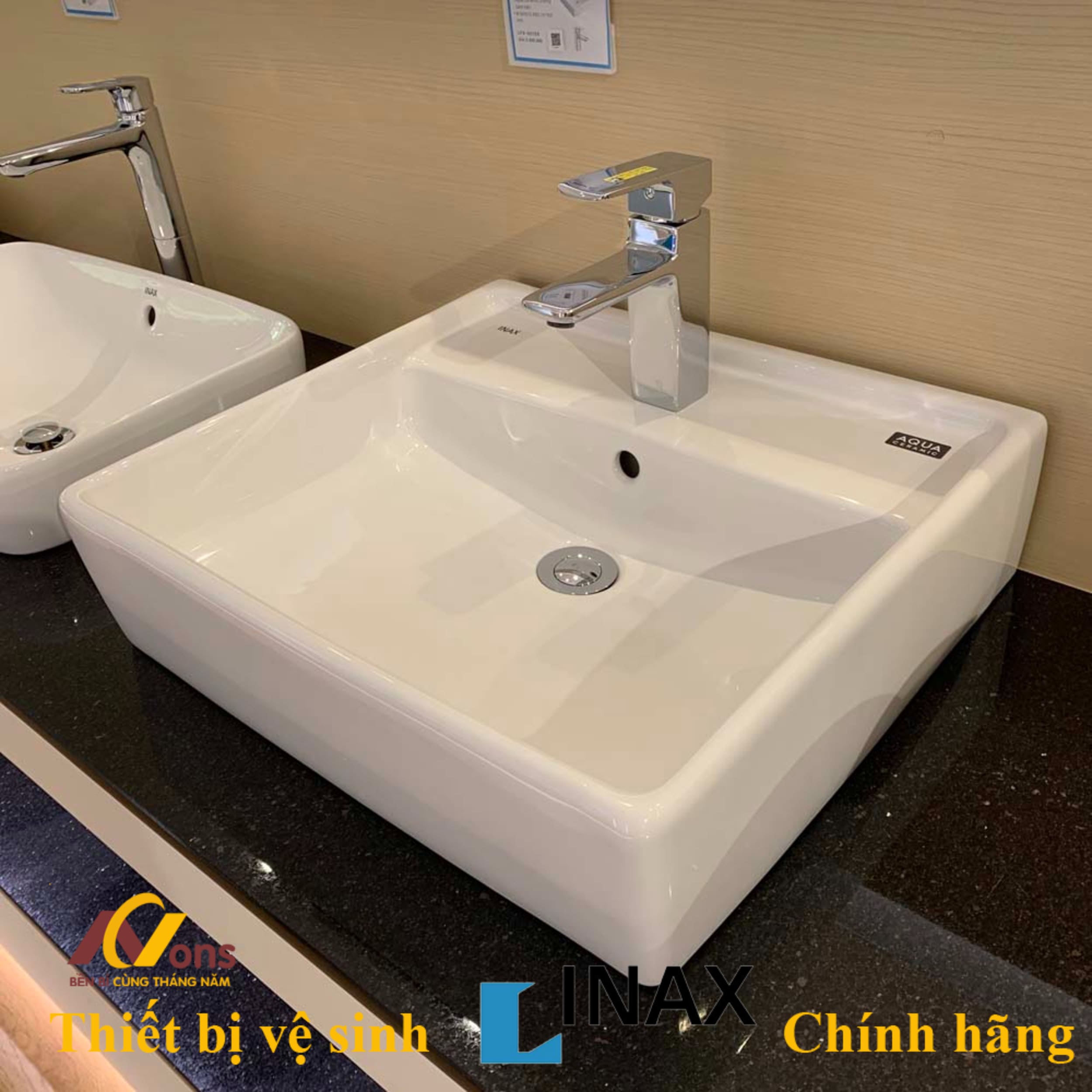 Chậu Lavabo Inax AL-293V (AL293V) Đặt Bàn | Lavabo Inax chính hãng chau lavabo inax al 293v 5