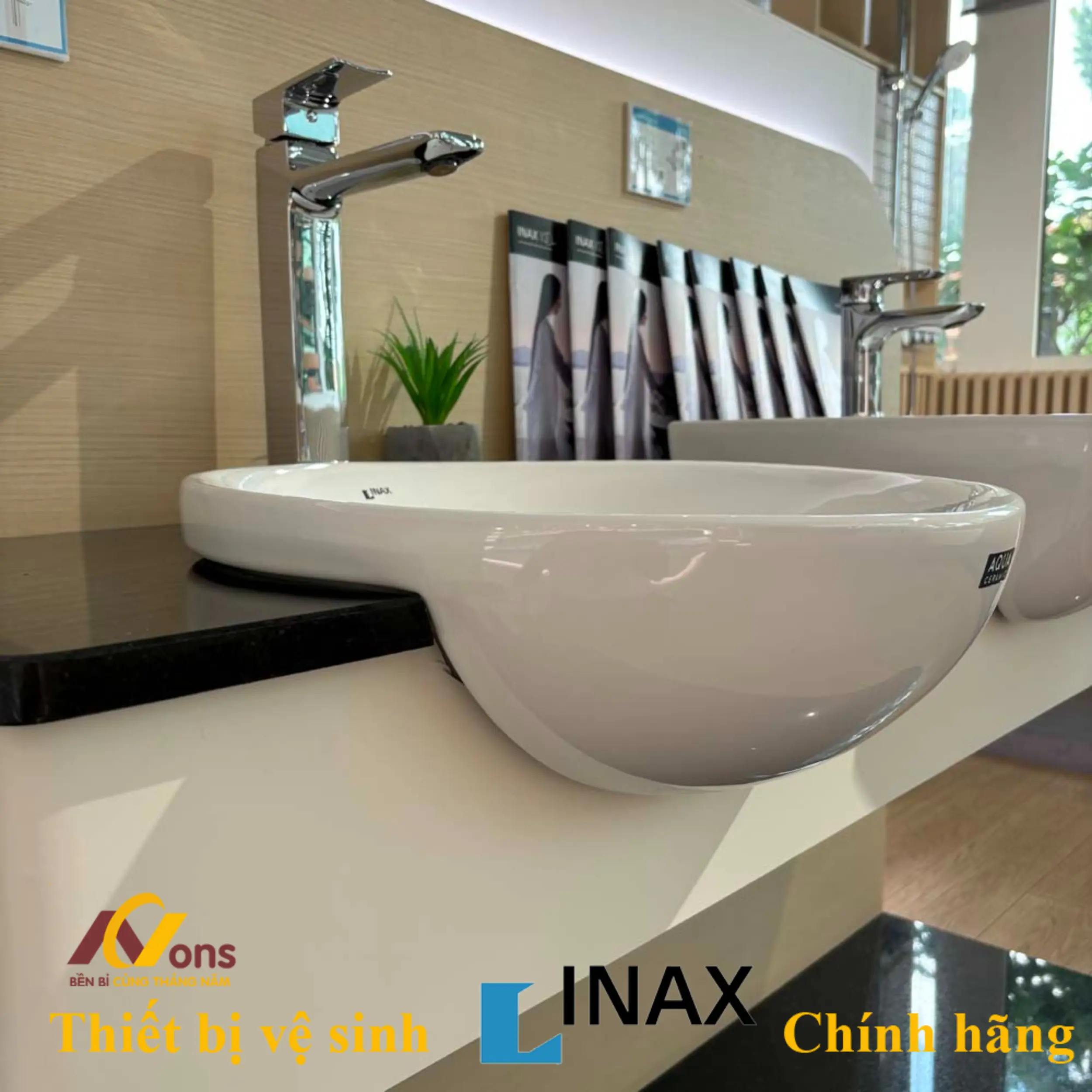Chậu Lavabo Inax AL-333V (AL333V) Đặt Bàn | Lavabo Inax chính hãng Chậu Lavabo Inax AL-333V (AL333V) Đặt Bàn | Lavabo Inax chính hãng