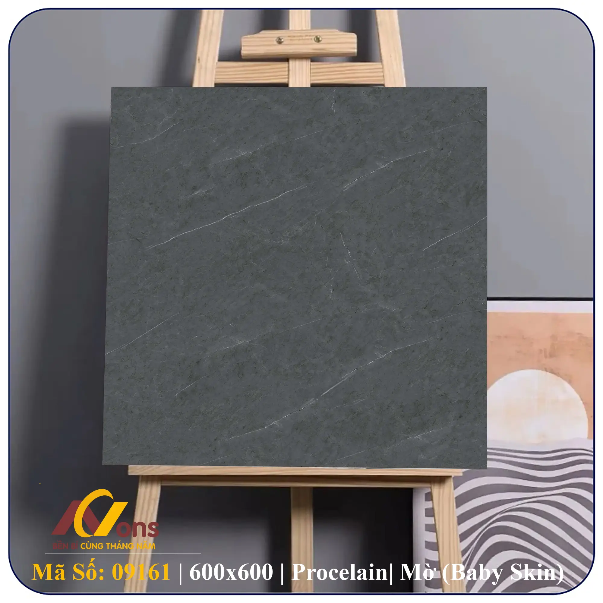 Gạch Ốp Lát 600×600 Prime 09161 Xương Đá Mờ Suger | Gạch Prime Chính Hãng Gạch Ốp Lát 600×600 Prime 09161