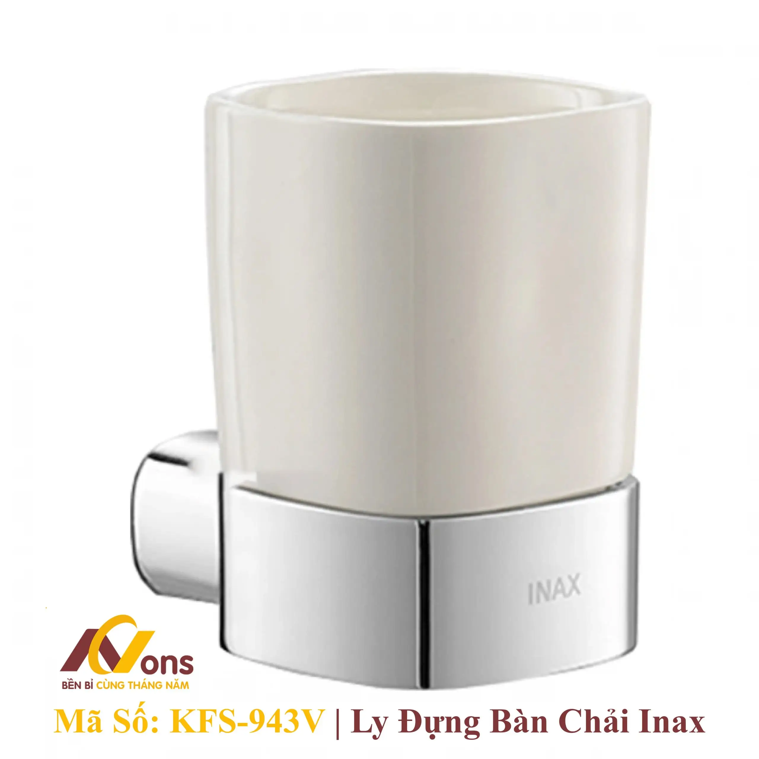 Ly Đựng Bàn Chải Inax KFS-943V S Series Chính Hãng | Thiết bị phòng tắm Inax chính hãng Ly Đựng Bàn Chải Inax KFS-943V S Series Chính Hãng