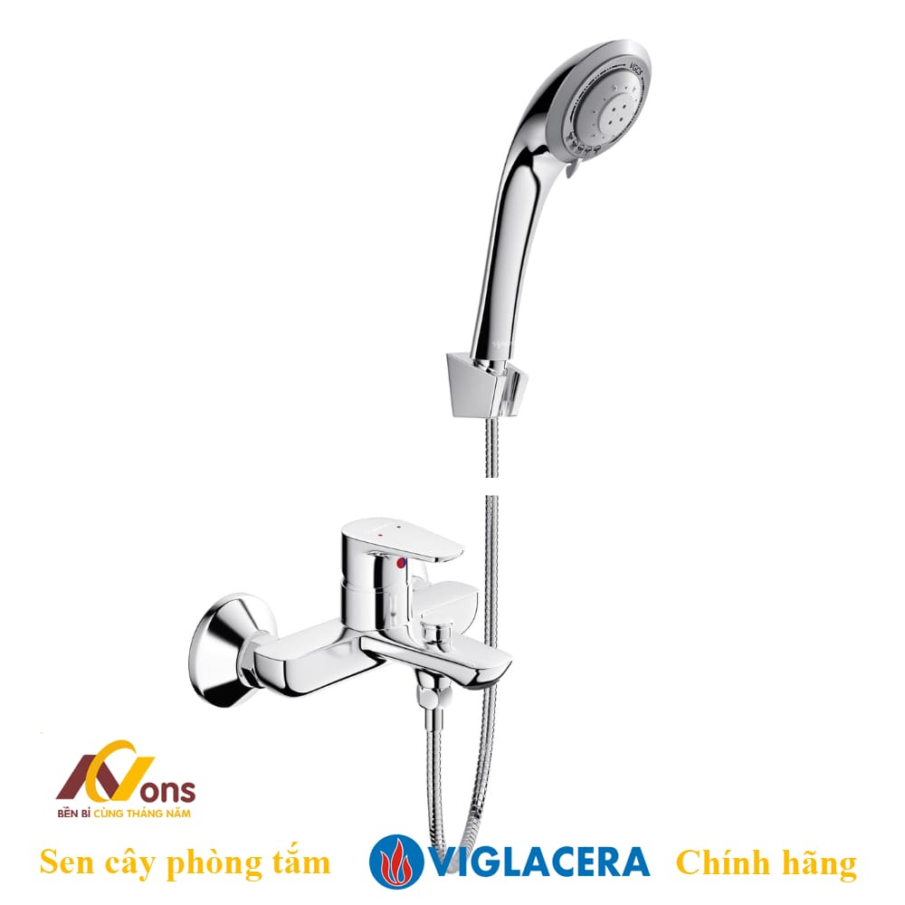 Vòi Sen Viglacera VG532 Nóng Lạnh | Sen Tắm Viglacera chính hãng