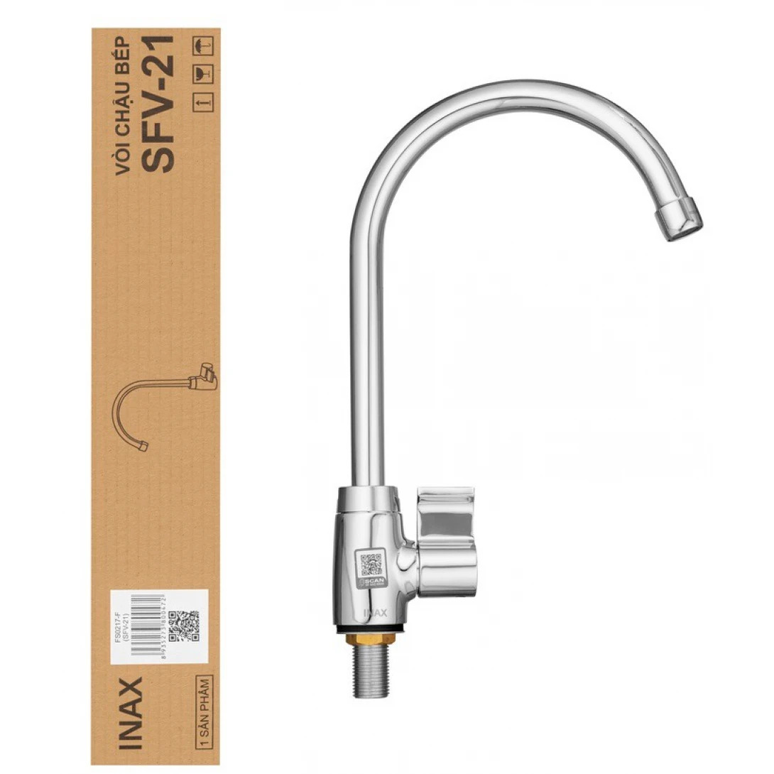 Vòi rửa chén Inax SFV-21 (SFV21) Lạnh | Vòi rửa chén Inax voi rua chen inax sfv 21 2
