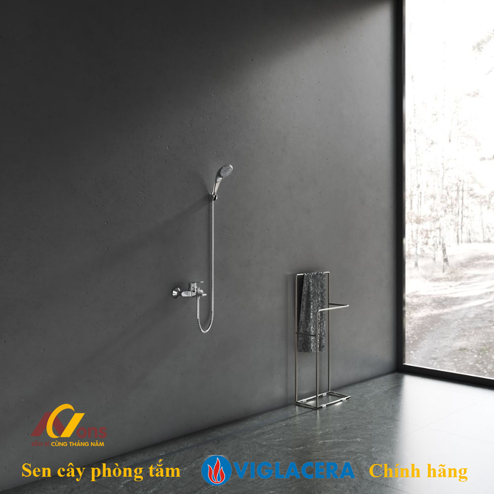 Vòi Sen Viglacera VG568 Nóng Lạnh | Sen Tắm Viglacera chính hãng voi sen viglacera vg568 4