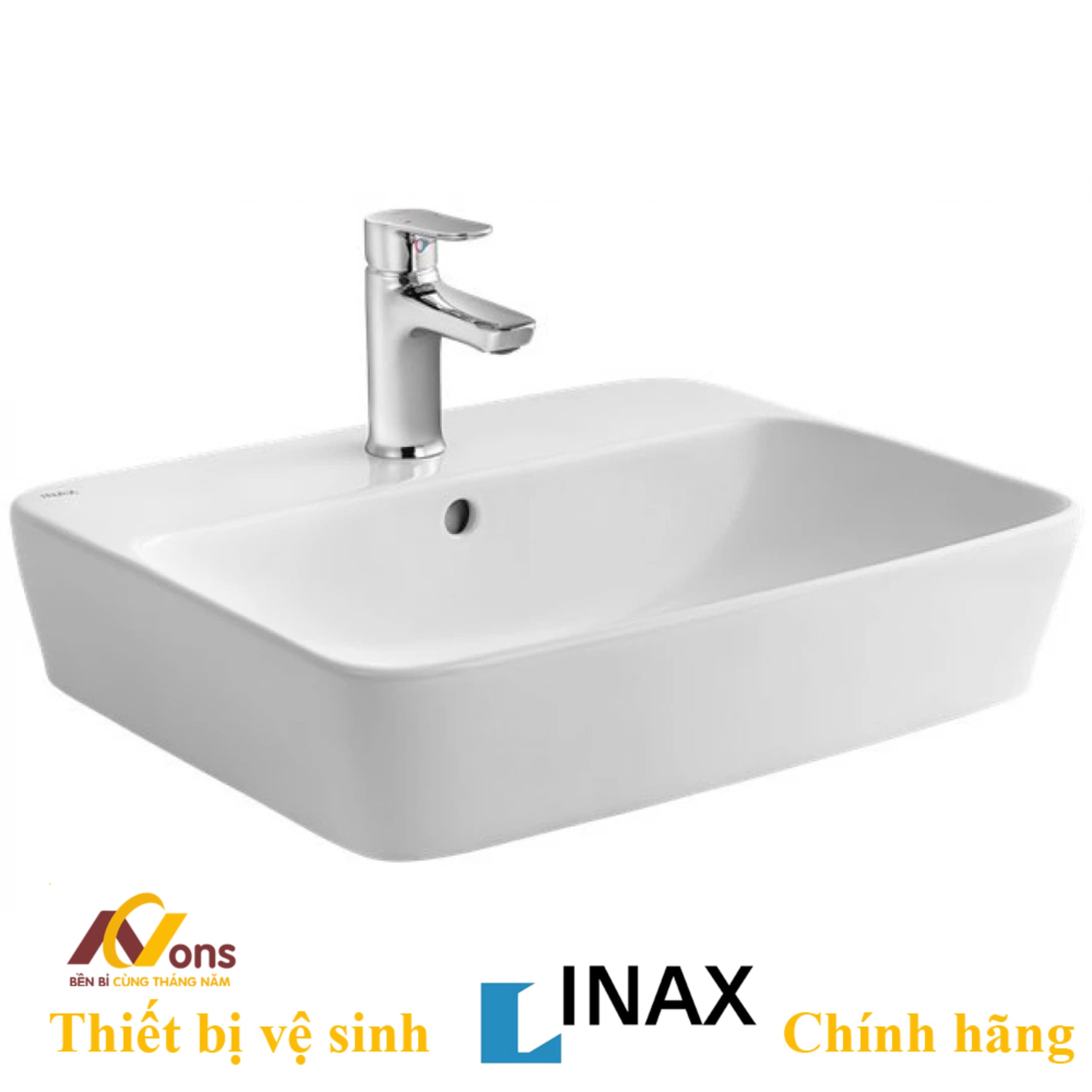 Chậu Lavabo Inax AL-286V ( AL286V) Đặt Bàn | Lavabo INAX Chính Hãng