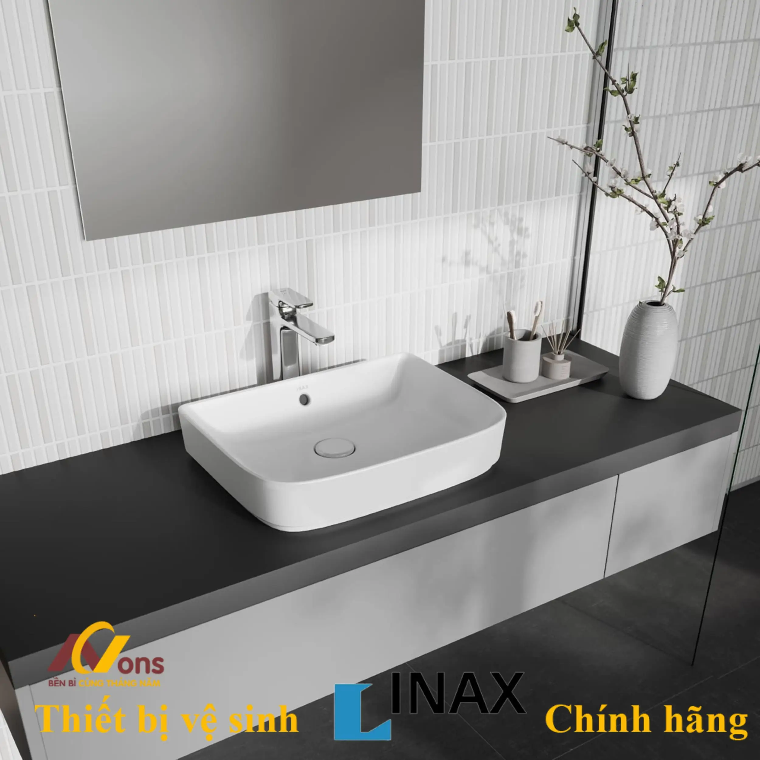 Chậu Lavabo Inax AL-638V (AL638V) Đặt Bàn | Lavabo INAX Chính Hãng Chậu Lavabo Inax AL-638V (AL638V) Đặt Bàn | Lavabo INAX Chính Hãng
