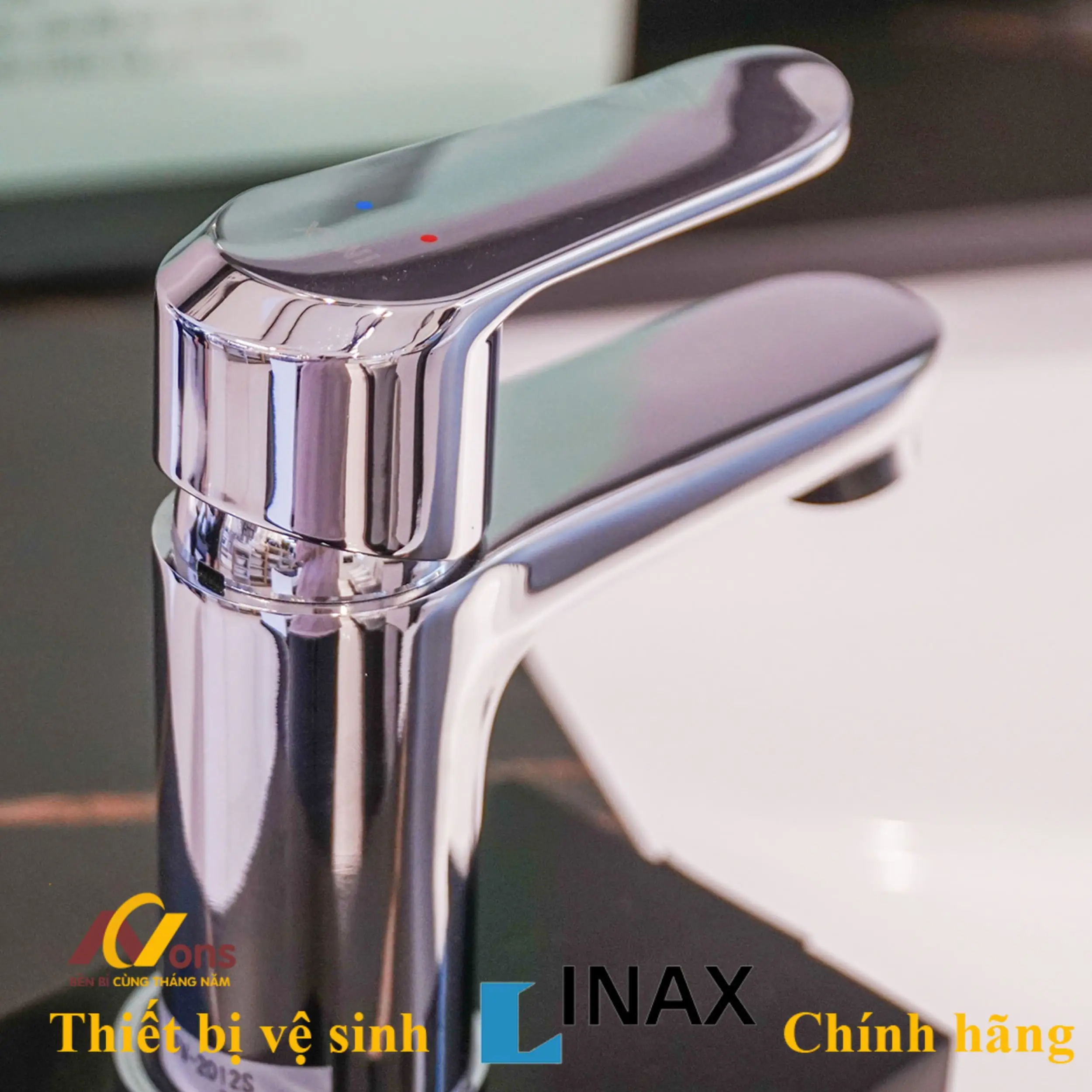 Vòi Lavabo Inax LFV-2012S (LFV2012S) Nóng Lạnh | Vòi Lavabo Inax